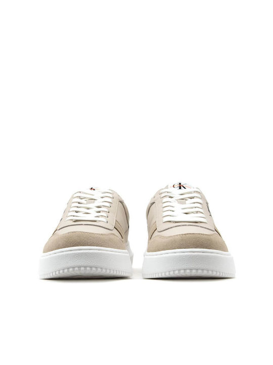 Calvin Klein BASKET CUPSOLE LACEUP MIX LTH Мъжки Маратонки Бял