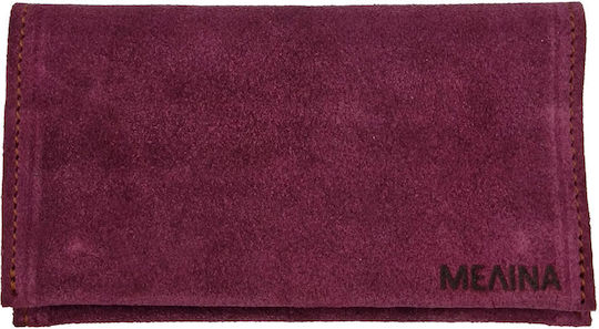 ByLeather Leather Tobacco Pouch HANDMADE With Magnetic Clasp Purple