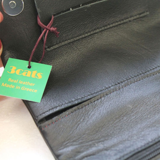 Panora Tobacco Pouch HANDMADE With Magnetic Clasp Black