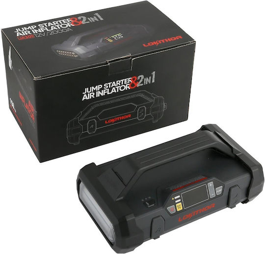 Lokithor JA301 Portable Car Battery Jump Starter 20000mAh with Power Bank / Φακό / USB 12V