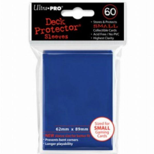 Ultra Pro Card Sleeves Accesorii pentru Jocuri de Cărți de Schimb Mic Albastru 62x89cm. 60 buc 82965