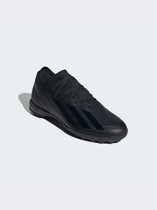 Adidas X Crazyfast.3 TF Low Football Shoes with Molded Cleats Black