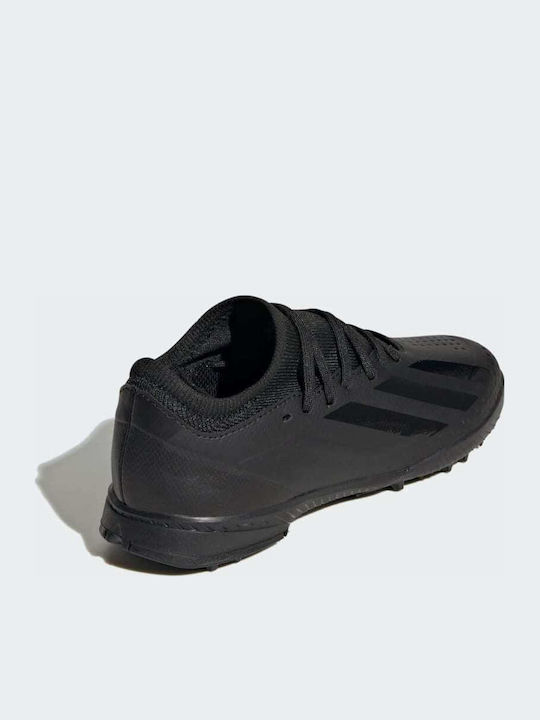 X Crazyfast.3 Kids Turf Soccer Shoes Core Black