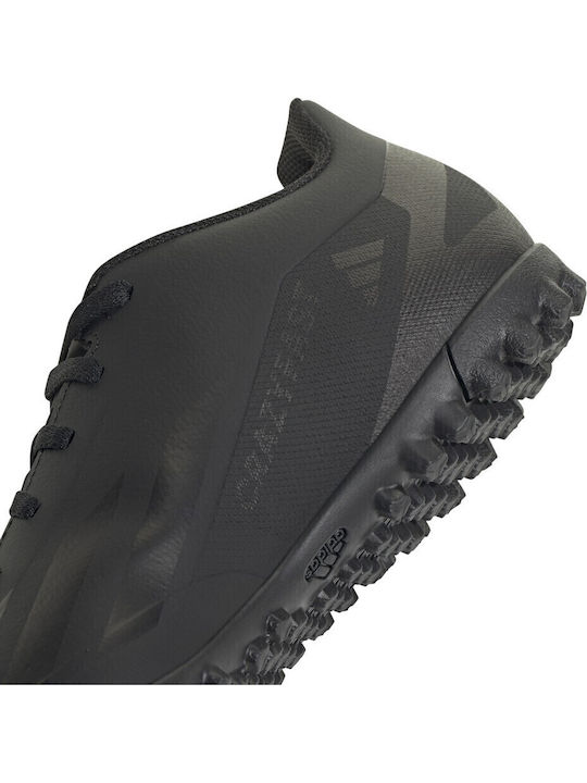 adidas X Crazyfast.4 Football Shoes with Molded Cleats Core Black
