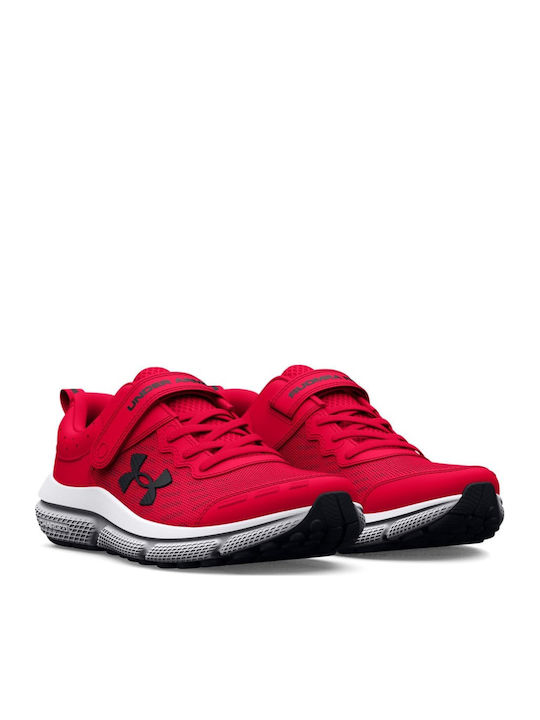 Assert 10 Kids Sports Shoes Running with Hoop & Loop Closure Red