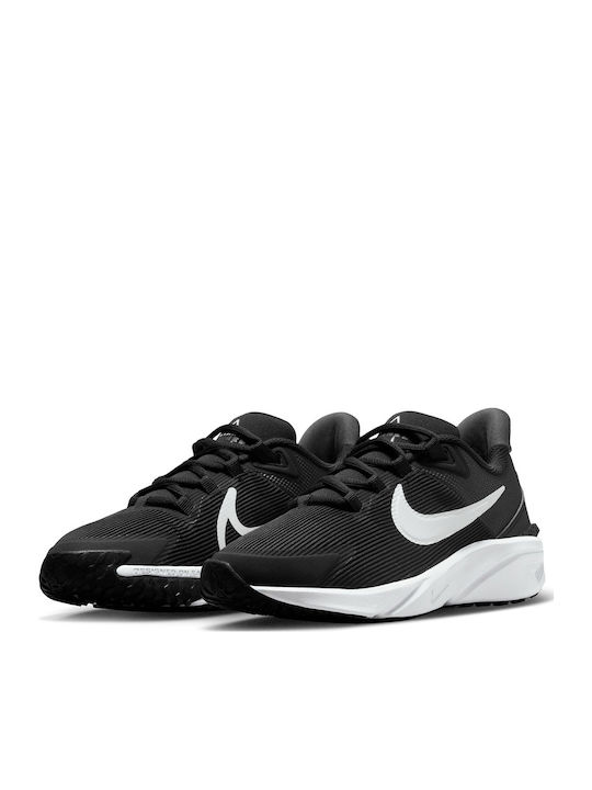 Star Runner Star Runner 4 Kids Sports Shoes Running with Laces Black