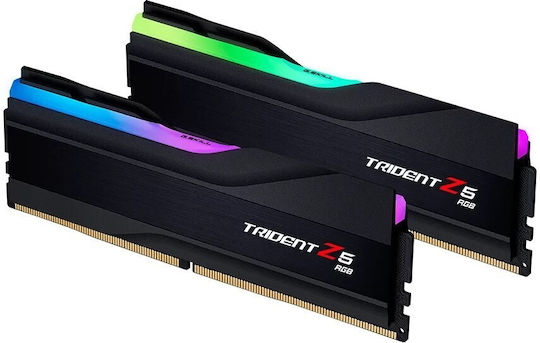 G.Skill Trident Z5 RGB DDR5 96GB RAM με 2x48GB Modules και Ταχύτητα 6400 για Desktop