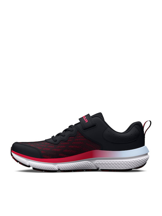 Assert 10 Kids Sports Shoes Running with Hoop & Loop Closure Black
