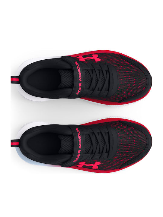Assert 10 Kids Sports Shoes Running with Hoop & Loop Closure Black