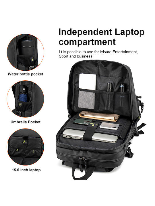 Arctic Hunter Backpack Backpack for 15.6" Laptop Black B00391-BK