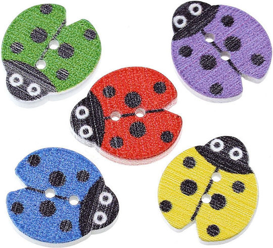 Wooden Buttons 20pcs