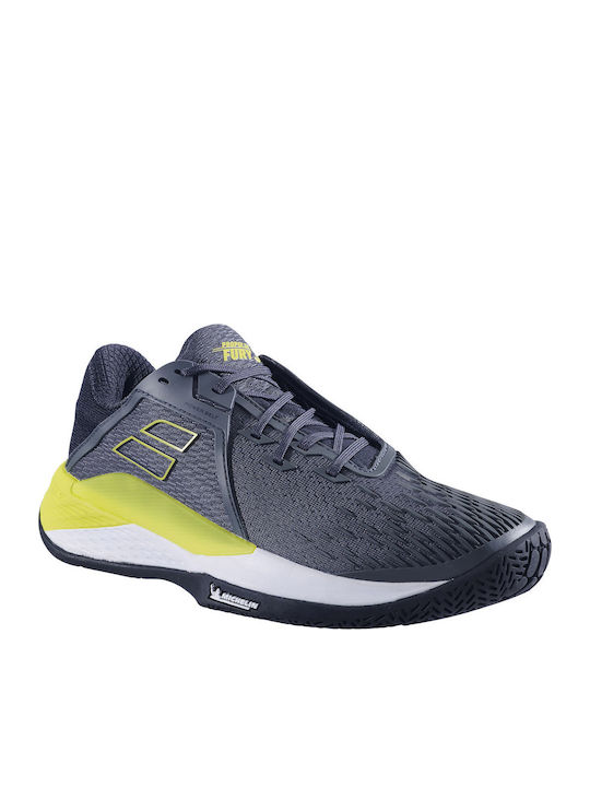 Babolat Propulse Fury 3 Ανδρικά Παπούτσια Τένις για Όλα τα Γήπεδα Γκρι