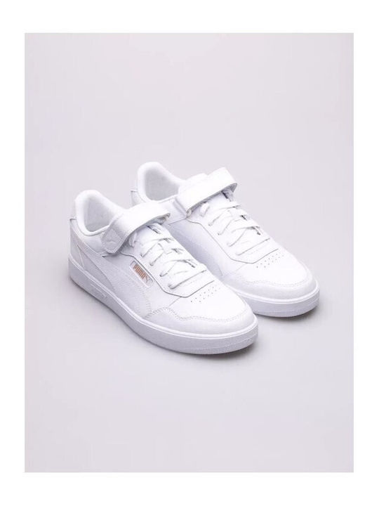 Puma Court Ultra Strap Ανδρικά Sneakers Λευκά