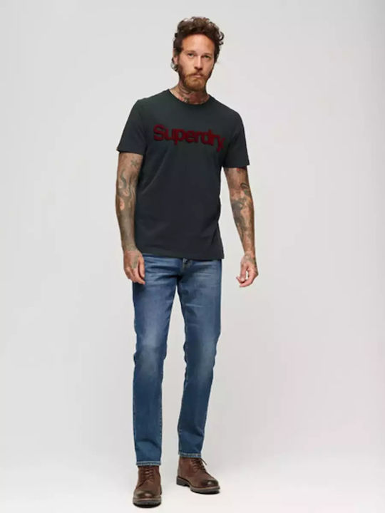 Superdry T-shirt Μπλε