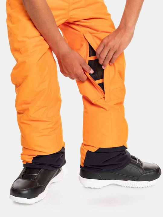 Quiksilver Boundry EQBTP03030-NMD0 Pantaloni de schi și snowboard pentru copii Ski & Snowboard Portocaliu