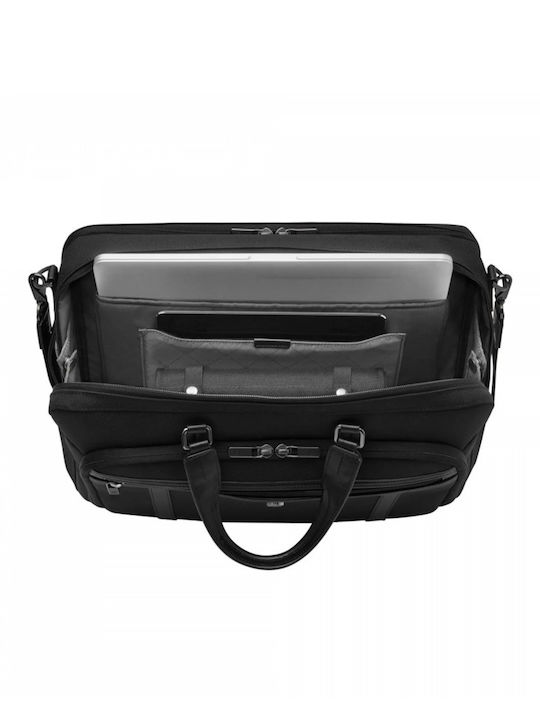 Victorinox Werks Professional Cordura 2-Way Waterproof Shoulder / Handheld Bag for 15" Laptop Black