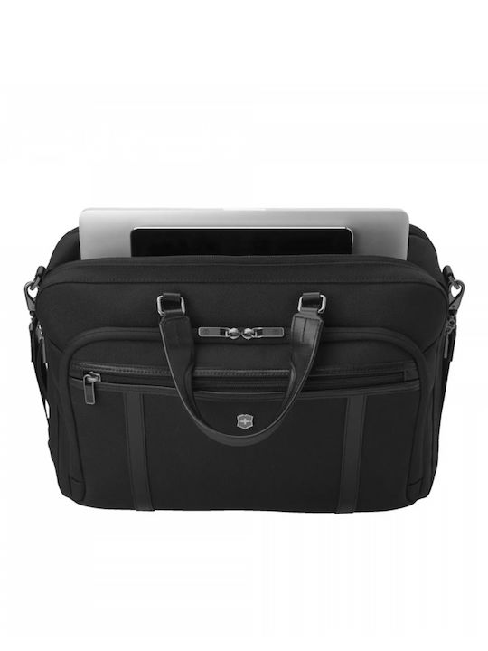 Victorinox Werks Professional Cordura 2-Way Waterproof Shoulder / Handheld Bag for 15" Laptop Black