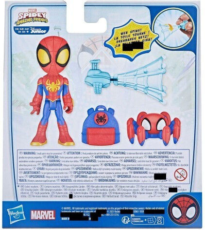Action Figure Spidey and His Amazing Friends - Webspinner Figure Spidey Spider-Man for 3+ years Years