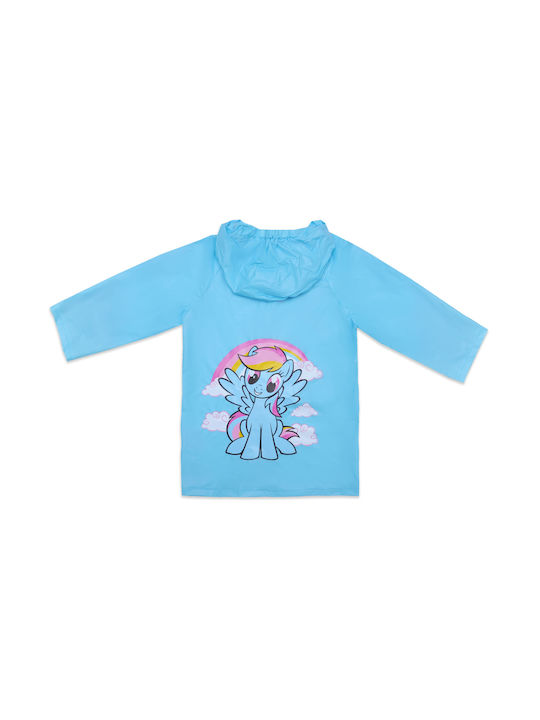 Disney Girls Casual Jacket Light Blue with Ηood