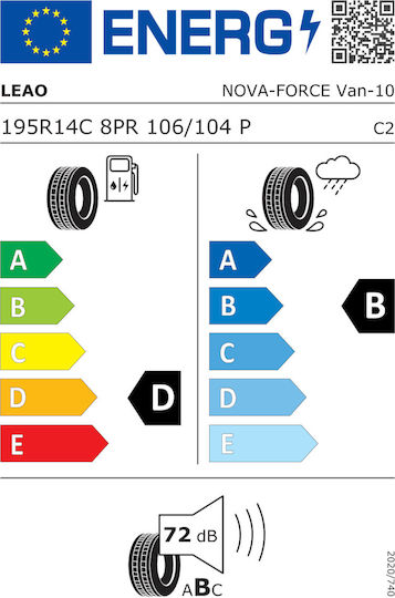 Leao NOVA FORCE 195/80R14 106/104E-Commerce-Website Sommerreifen Reifen für Passagier Auto