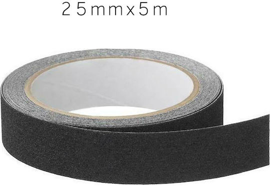 Self-Adhesive Grip Tape Black 25mmx5m 1pcs