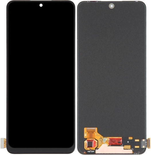 O ecran cu Mecanism Tactil pentru Xiaomi Poco X5 5G, Redmi Note 12 5G, Redmi Note 12 China (Negru)