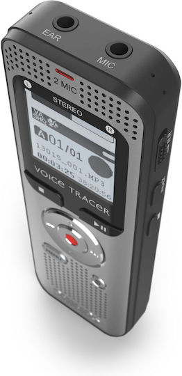 Philips Диктофон DVT2015 DVT2015/00 с Вътрешна Памет 8GB