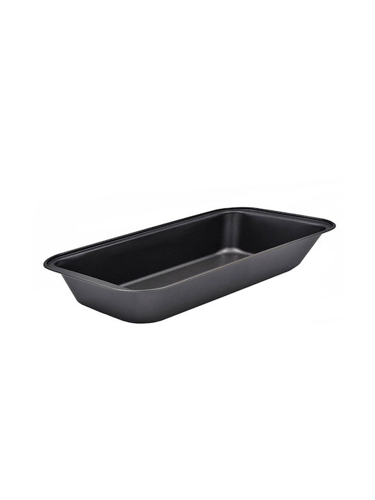 Sidirela Noir Formă de Patiserie pentru Chec Rectangulare din Aluminiu 30x15x7buc 1buc