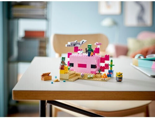 LEGO Minecraft The Axolotl House για 7+ Ετών 242τμχ