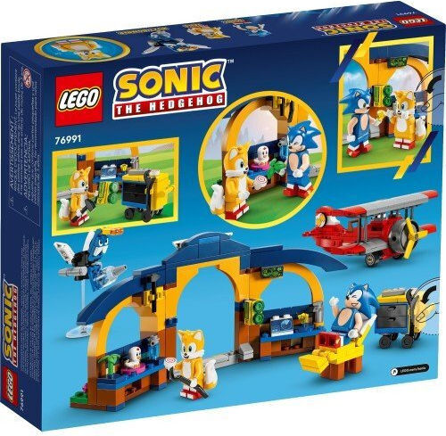 LEGO Sonic The Hedgehog Tails' Workshop and Tornado Plane για 6+ Ετών