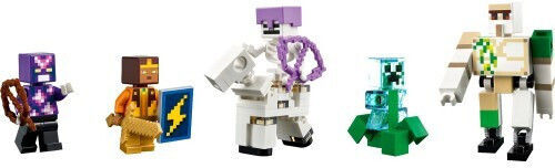 LEGO Minecraft Крепостта на Железния Голем за 9+ Години 868 Бройки