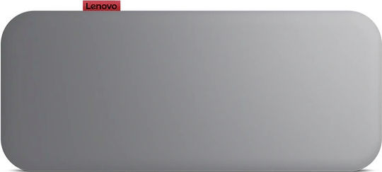 Lenovo Go Power Bank 20000mAh 65W με Θύρα USB-A και Θύρα USB-C Power Delivery Storm Grey