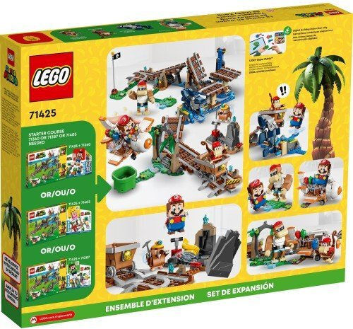 LEGO Super Mario Diddy Kong's Mine Cart Ride Expansion Set For Age 8+