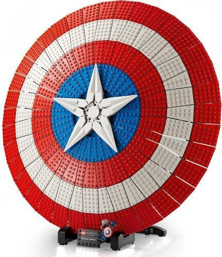 LEGO Marvel Captain America's Shield for 18+ Years 3128 Pieces