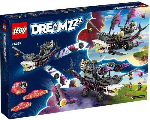 LEGO DREAMZzz Navă Rechin Coșmar Pentru Vârsta 10+