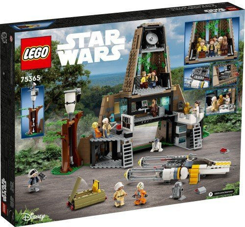 LEGO Star Wars Yavin 4 Rebel Base For 8+ Years
