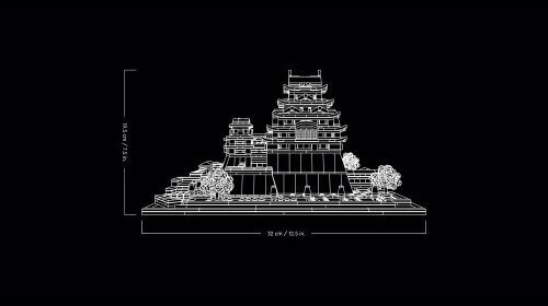 LEGO Architecture Himeji Castle για 18+ Ετών 2125τμχ