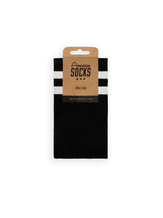 American Socks Back Herren Socken Schwarz 1Pack