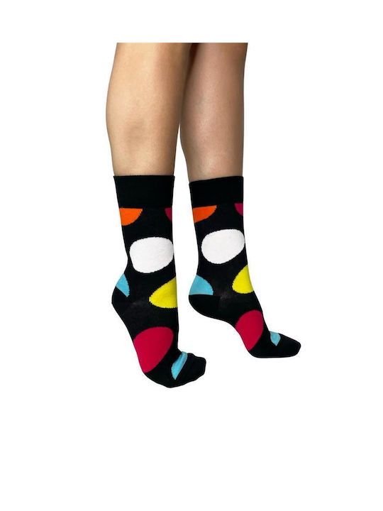 Inizio Women's Patterned Socks Black