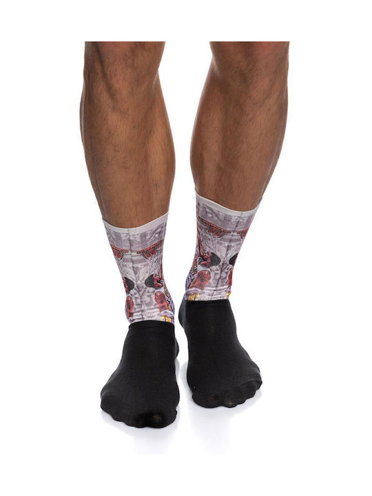 Inizio Men's Patterned Socks Black