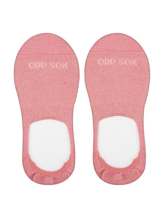 Odd Sox BASIX Γυναικείες Μονόχρωμες Κάλτσες Ροζ