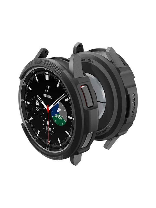 Spigen Liquid Air Θήκη Σιλικόνης σε Μαύρο χρώμα για το Galaxy Watch6 Classic 47mm