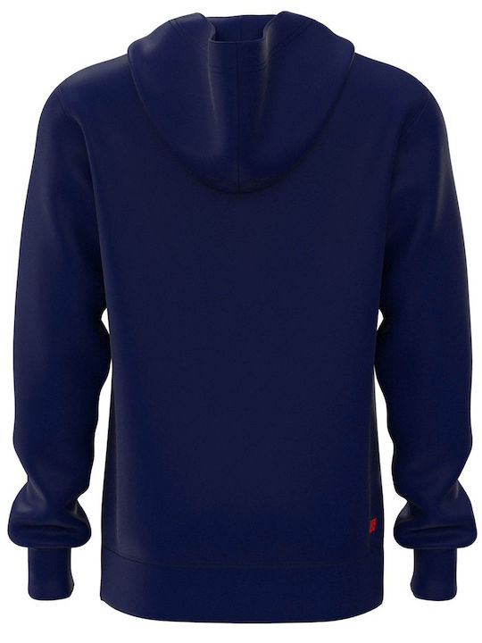 Sweatshirt with Hood Blue