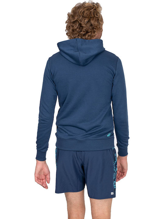 Sweatshirt with Hood Blue
