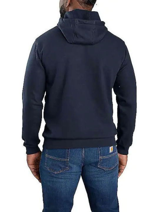 Sweatshirt mit Kapuze Marineblau