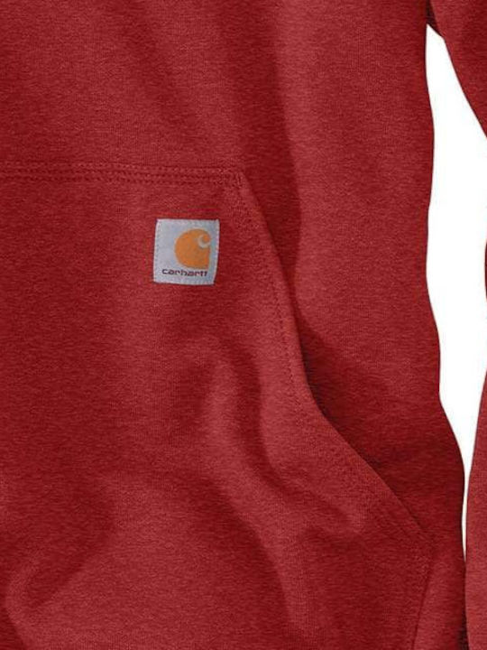 Sweatshirt mit Kapuze Rot