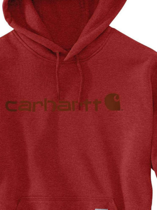 Sweatshirt mit Kapuze Rot