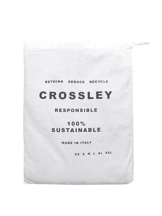 Crossley Men's Sweatshirt with Hood and Pockets Gray