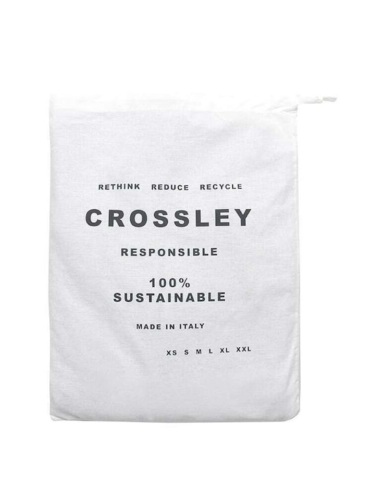 Crossley Men's Sweatshirt Jacket with Pockets Gray