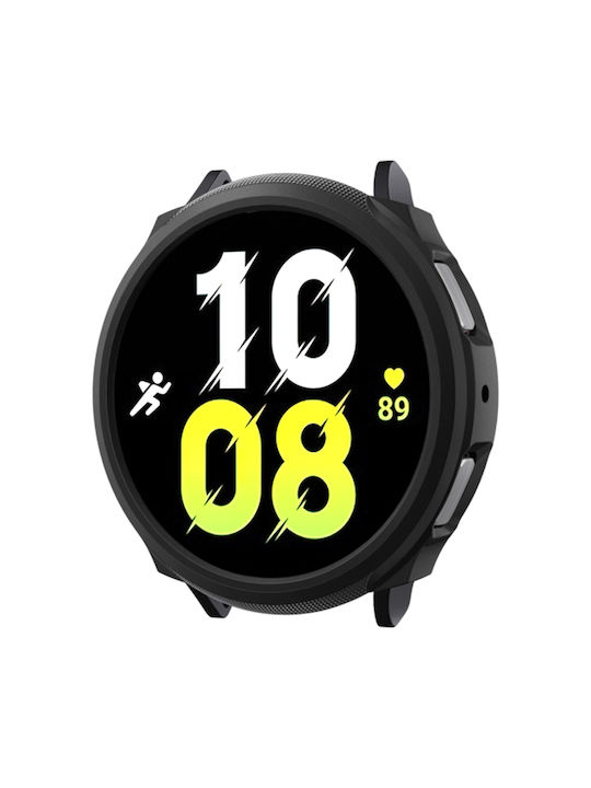 Spigen Liquid Air Θήκη Σιλικόνης σε Μαύρο χρώμα για το Galaxy Watch6 44mm